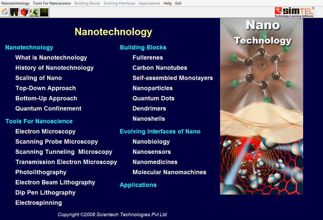 Oprogramowanie Edukacyjne Simtel 20: Nanotechnologia Oprogramowanie Edukacyjne Simtel 20: Nanotechnologia