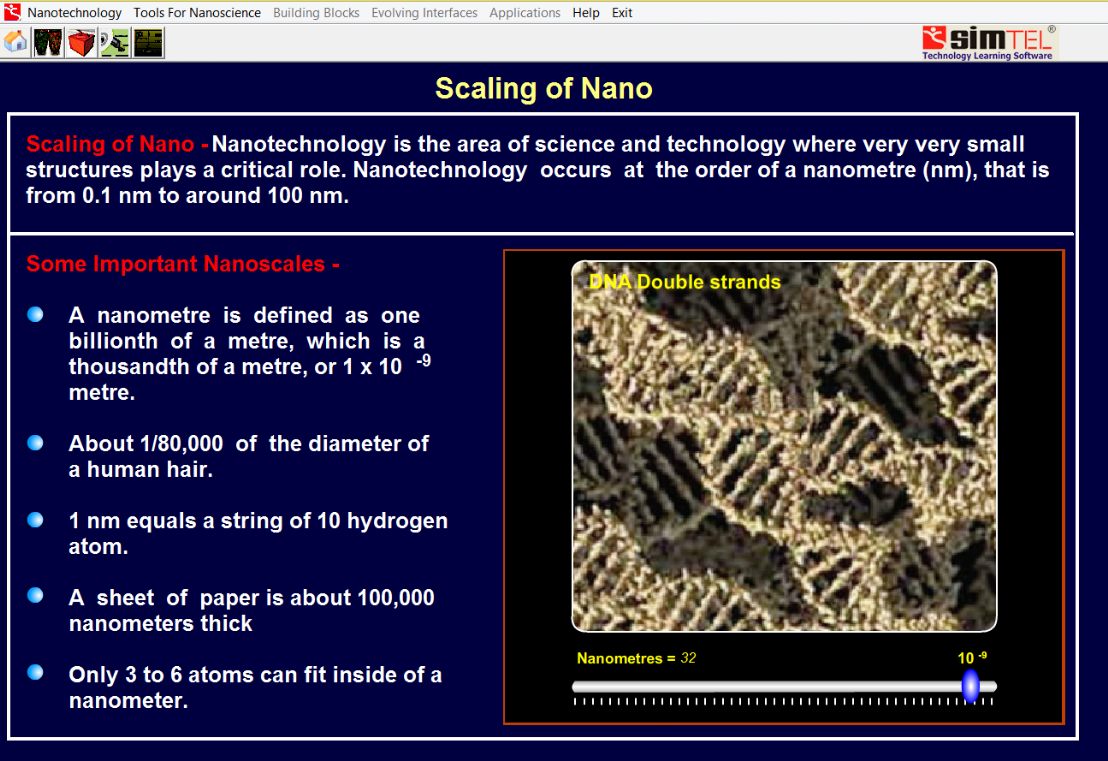Oprogramowanie Edukacyjne Simtel 20: Nanotechnologia Oprogramowanie Edukacyjne Simtel 20: Nanotechnologia