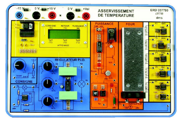 Regulacja Temperatury via Regulator PID oraz Wentylator HIK-Consulting | Stanowiska i Zestawy Edukacyjne Czujniki, Sterowanie