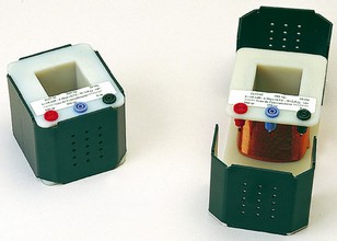 cewka 250 uzwojeń, średnica drutu 16/10 mm, terminale 0-125-200, średnia oporność 0.6 Ohm, indukcyjność 5 mH, I maks. 12 A (PED213741) HIK-Consulting | Stanowiska i Zestawy Edukacyjne Elektrotechnika