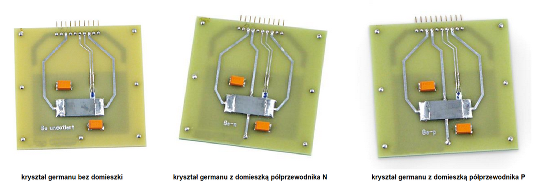 Efekt Halla - kryształy germanu HIK-Consulting | Stanowiska i Zestawy Edukacyjne Fizyka