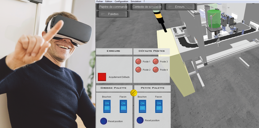 Symulacja Poszerzonej Rzeczywistości (Augmented Reality) HIK-Consulting | Stanowiska i Zestawy Edukacyjne Technika Światłowodowa